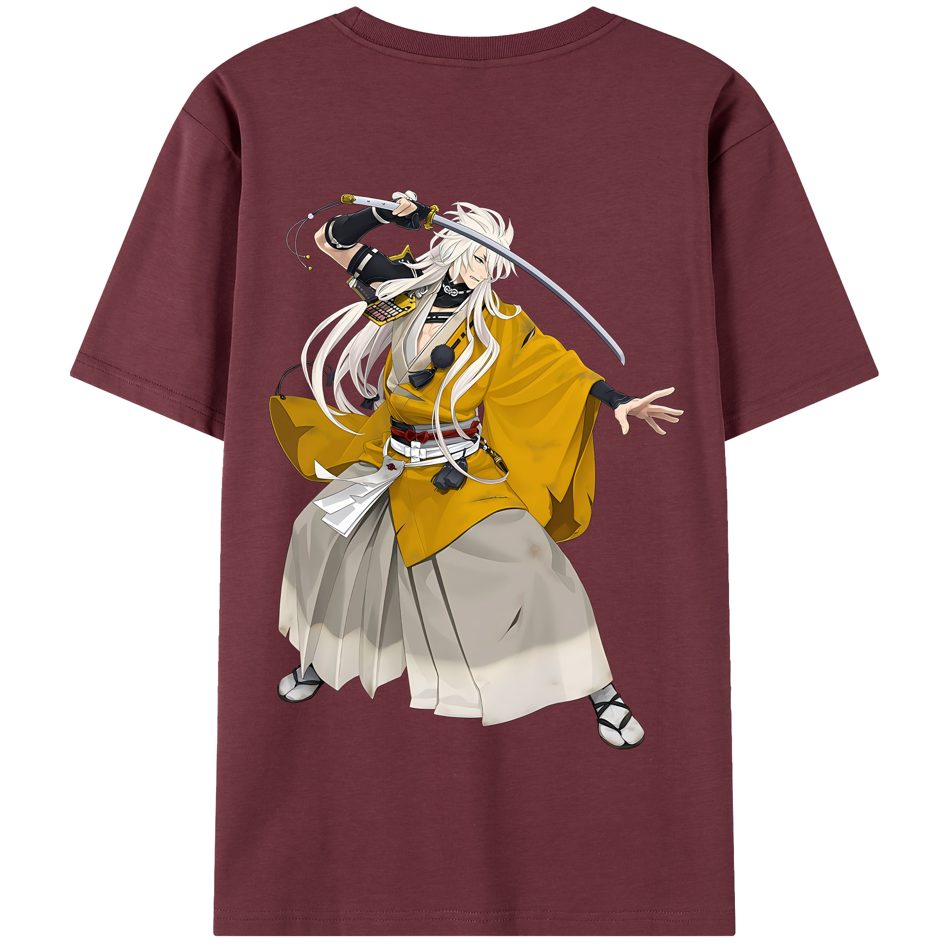 （画像用） 刀剣乱舞 Touken Ranbu 綿100％半袖Tシャツ（背面プリント）